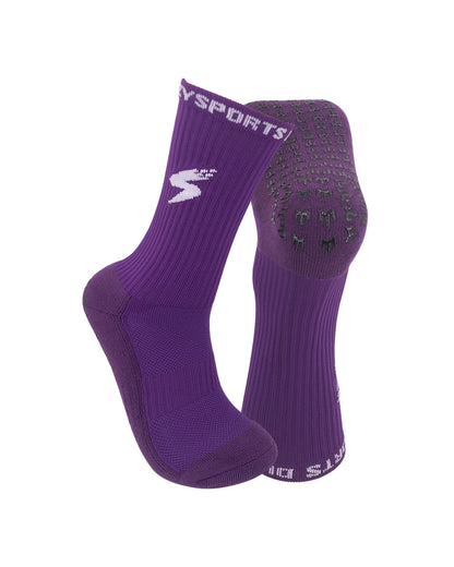 GripPro One Grip Socks Purple